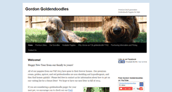 Desktop Screenshot of gordongoldendoodles.com